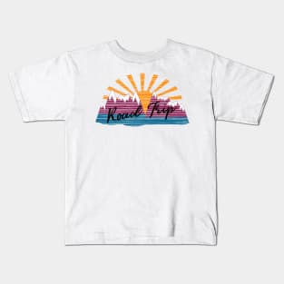 Mountain Road Trip Kids T-Shirt